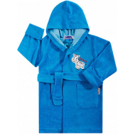20-12811HV "ZEBRA" Халат махровый для мальчика, 2-5 лет, бирюзовый 20-12811HV "ZEBRA" Халат махровый для мальчика, 2-5 лет, бирюзовый